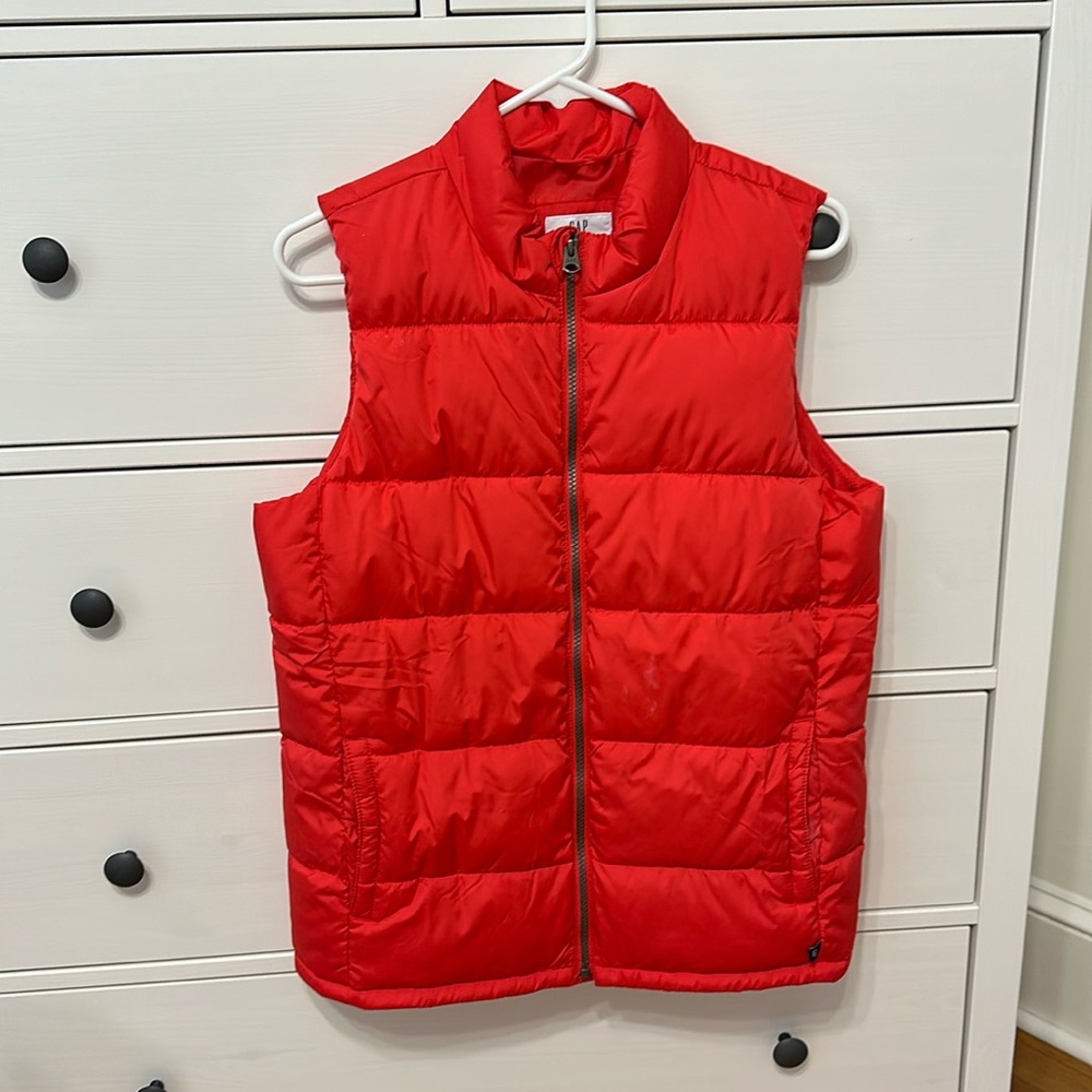 Gap Kids Red Puffy Vest